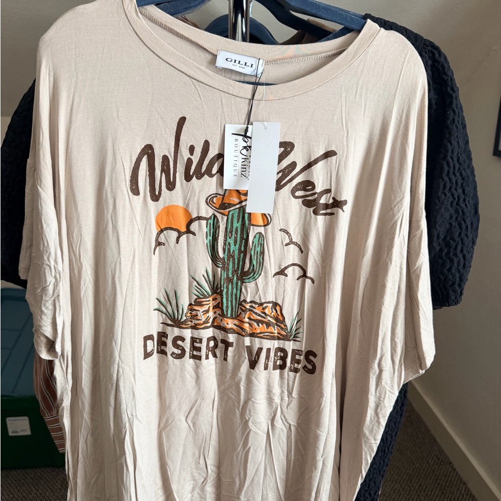 Gilli Cream Desert Vibes Tee